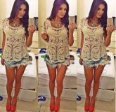 Blusa Betânia - feita em crochê Cod.: 362