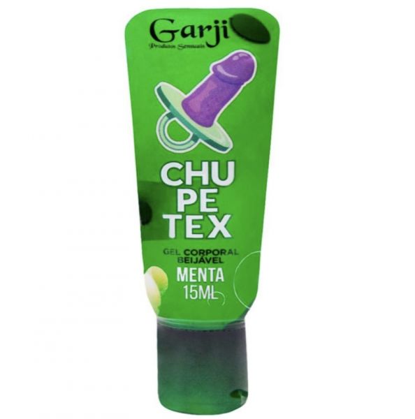 CHUPETEX GÉL BEIJÁVEL PARA ORAL SABOR MENTA 15 ML