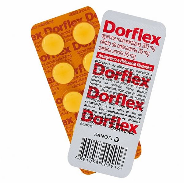 Dorflex com 10 comprimidos