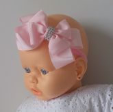 Laço Duplo Sobreposto Rosa