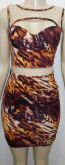 Vestido estampado cav . Cod 0001