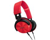 Fone De Ouvido Philips Com Alça Estilo DJ Com Sistema Acustico Fechado Vermelho SHL3000RD/00