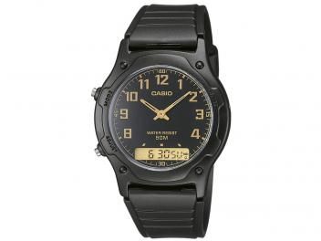 Relógio Masculino Casio Anadigi - Resistente à Água AW-49H-1BVDF