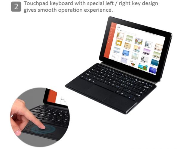 Caso design simples PC Tablet sucção magnética Touchpad Keyboard protetora com suporte para Chuwi Vi