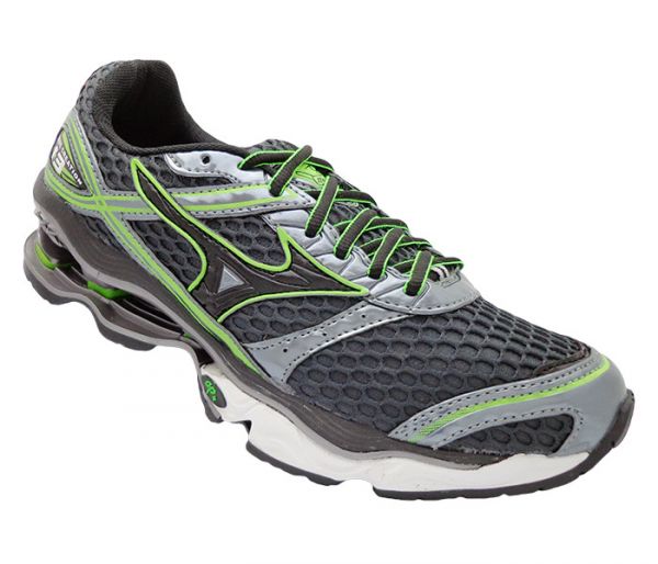 Tênis Mizuno Wave Creation 13 Grafite e Verde MOD:12679
