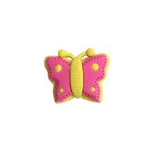 Borracha Borboleta - Rosa  - unidade