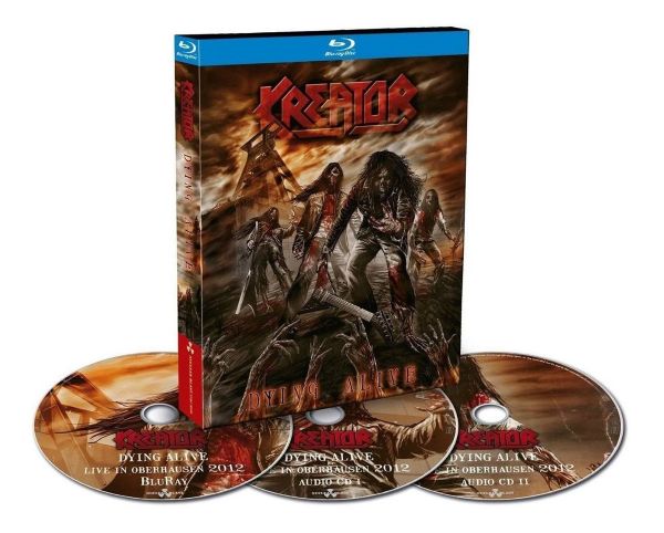 Kreator - Dying Alive (Box Limited Edition: Bluray + 02 Cd's - Lacrado)