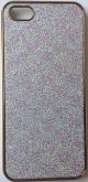 CASE GLITTER PRATA REFLEXO DE BOLINHAS PARA IPHONE 5 e 5s
