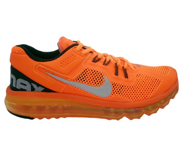 Tênis Nike Air Max 2013 Laranja e Prata