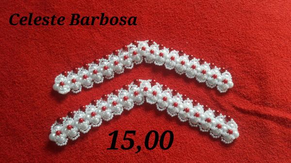 Charmosa Branco c/Vermelho