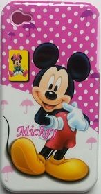 CASE MICKEY GUARDA CHUVA PARA IPHONE 4 E 4S