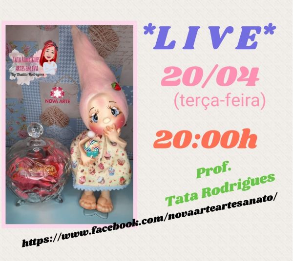 Boneca algodão doce