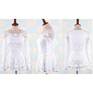 Moda Luxo: Blusa Rendada, de Ótima Qualidade. Frete Grátis.