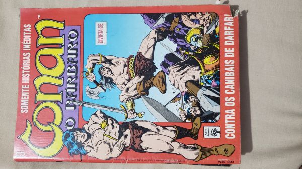 CONAN ABRIL JOVEM O BÁRBARO NR 003