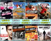 Kit Tony Hawk's Collection com 8 Jogos
