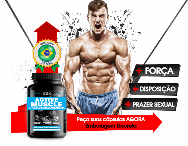 ACTIVE MUSCLE é um enorme sucesso em todo Brasil!!!