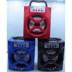 Caixas de som via blotoutch
