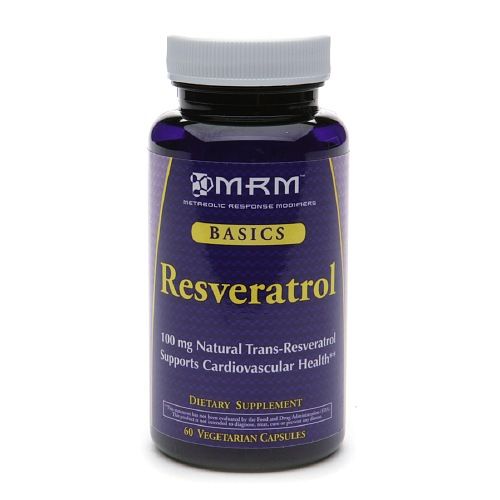 MRM Resveratrol, 100 mg, cápsulas vegetarianas 60 bis