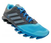 Tênis Adidas Springblade Drive Preto e Azul 1ª Linha Lançamento 2015 - FRETE GRÁTIS