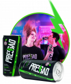 Energético Pressão Drink - Pack 12 Unidades Bebida energética gaseificada com 269ml