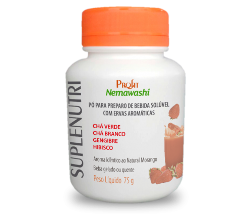 SupleNutri Detox - Chá verde, Chá Branco, Hibisco e Gengibre