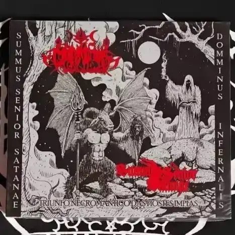 DOMMINUS INFERNALIS / SUMMUS SÊNIOR SATANAE - Triunfo Necromantico das Hostes Impias