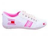 Sapatênis Feminino Tommy Hilfiger Branco e Rosa MOD:11666