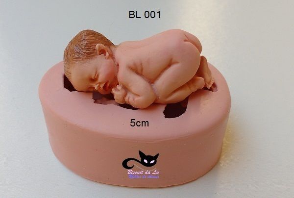 Bebe Bruços REALISTA 5cm ( BL 001 )