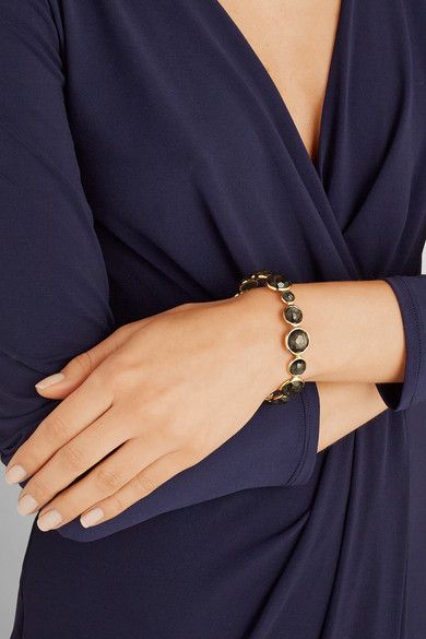IPPOLITA Rock Candy Mini Lollipop 18-karat gold quartz bracelet