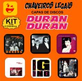 Chaveiros Capa de Discos da Banda Duran Duran