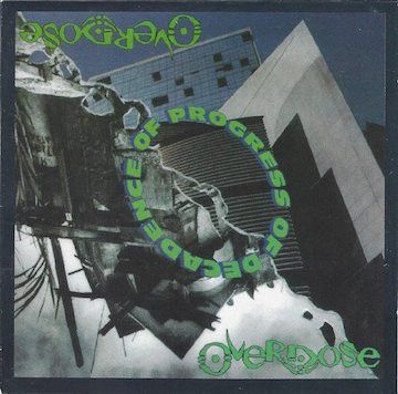 OVERDOSE - Progress Of Decadence (1993 Album-Cogumelo/Velas) (cd nacional/acrílico)