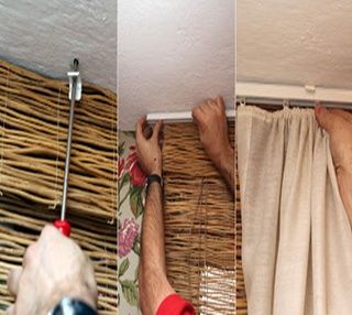 Instalação de Cortinas e Persianas.
