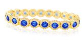 Pulseira Swarovisk Azul