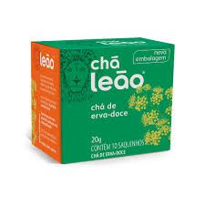 CHA LEAO ERVA DOCE C/ 10 - 20 GRS