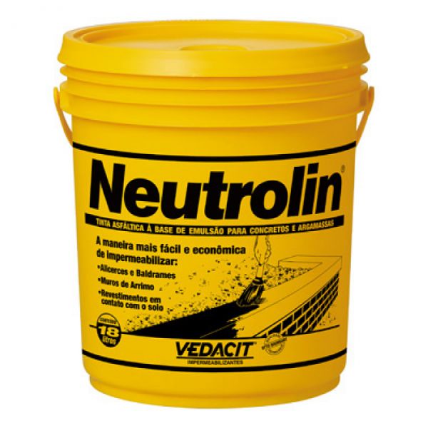 NEUTROLIN PARA IMPERMEABILIZAÇAO BALDRAME 18 KG OTTO BAUMGAR