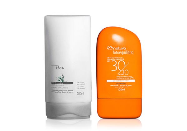 Combo Verão Plant e Fotoequilíbrio - Creme para Pentear + Loção Protetora FPS 30 / FPUVA 10