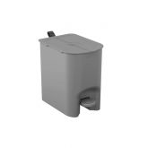 Lixeira Borboleta Cinza com Pedal 6 Litros