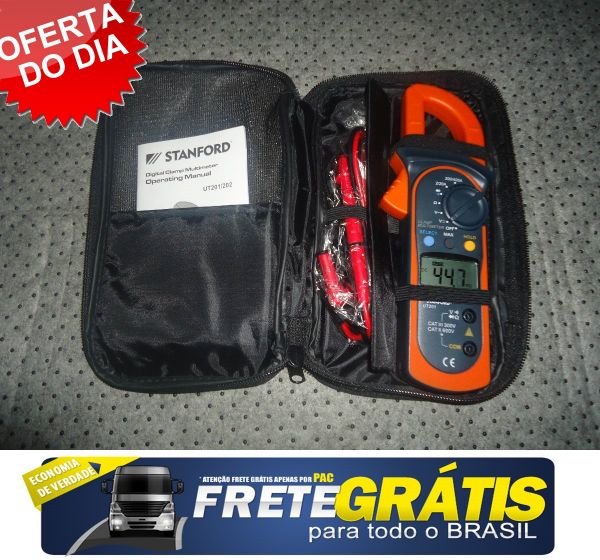 Alicate Amperímetro Digital Stanford Profissional