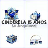 Arquivo Digital Silhouette CINDERELA 15 ANOS