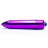 Vibrador Power Bullet Cromo Colors Sensual Love