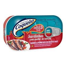 Sardinha 125g Coqueiro Tomate