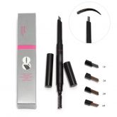 Cosméticos Multi funcional Duplo Automático Lápis de sobrancelha maquiagem à prova d'água P064309 (B