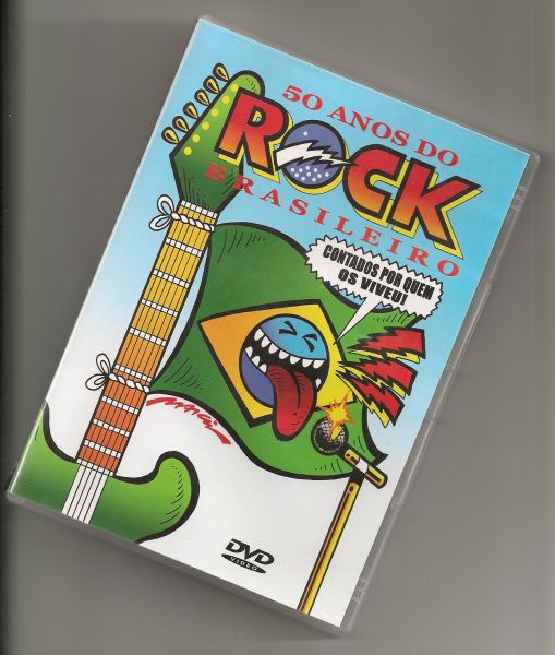 DVD - 50 Anos de Rock Brasileiro ( Duplo )