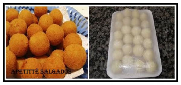 Bolinha de Queijo Congelado