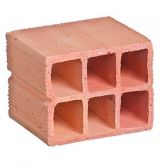 Bloco Cerâmico Vedação 6 Furos 11,5x14x11,5cm Cerâmica Itália Código do produto: 87953922