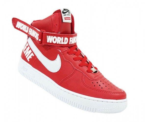 Bota Nike Air Force 1 Supreme Cano Alto (Nacional)