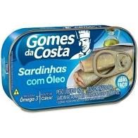 SARDINHA C OLEO GOMES DA COSTA 125GRS