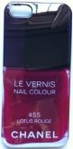 CASE ESMALTE CHANEL 455 LOTUS ROUGE PARA IPHONE 5 E 5S