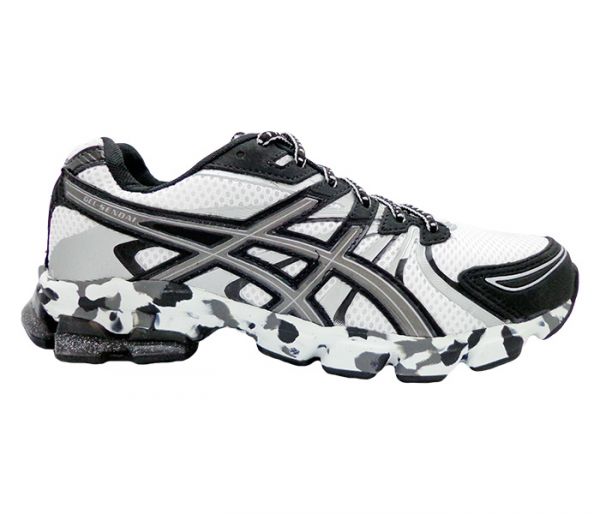 Tênis Asics Gel Sendai Branco e Preto MOD:12865