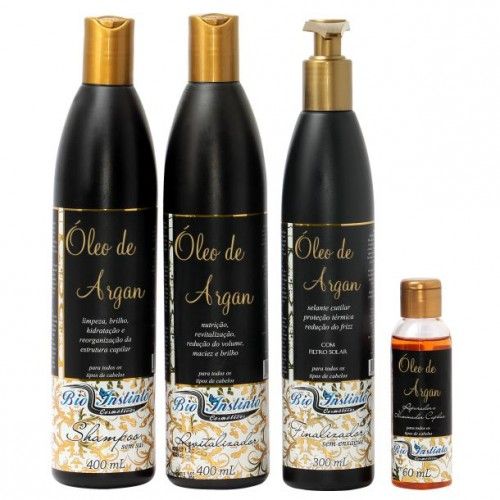 Kit Capilar ÓLEO DE ARGAN (Bio Instinto)